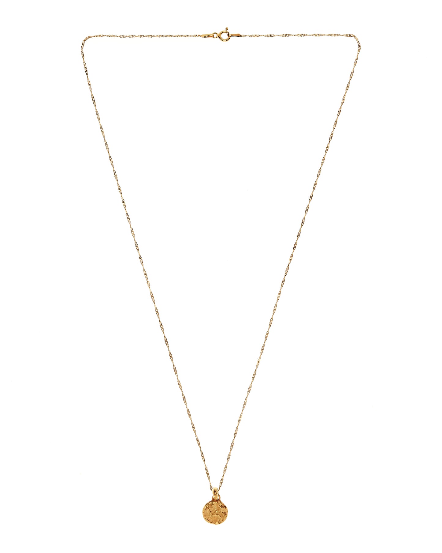 Delicate chain with detailing of lobster clasp