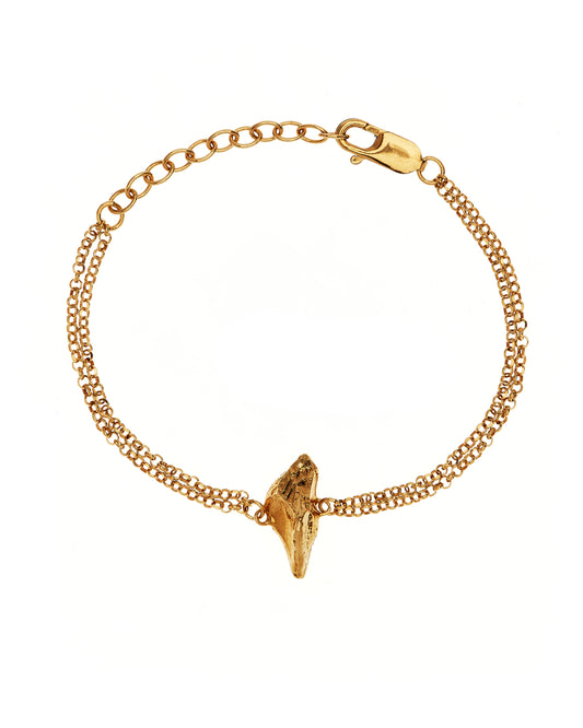 Gold Belcher Chain Bracelet