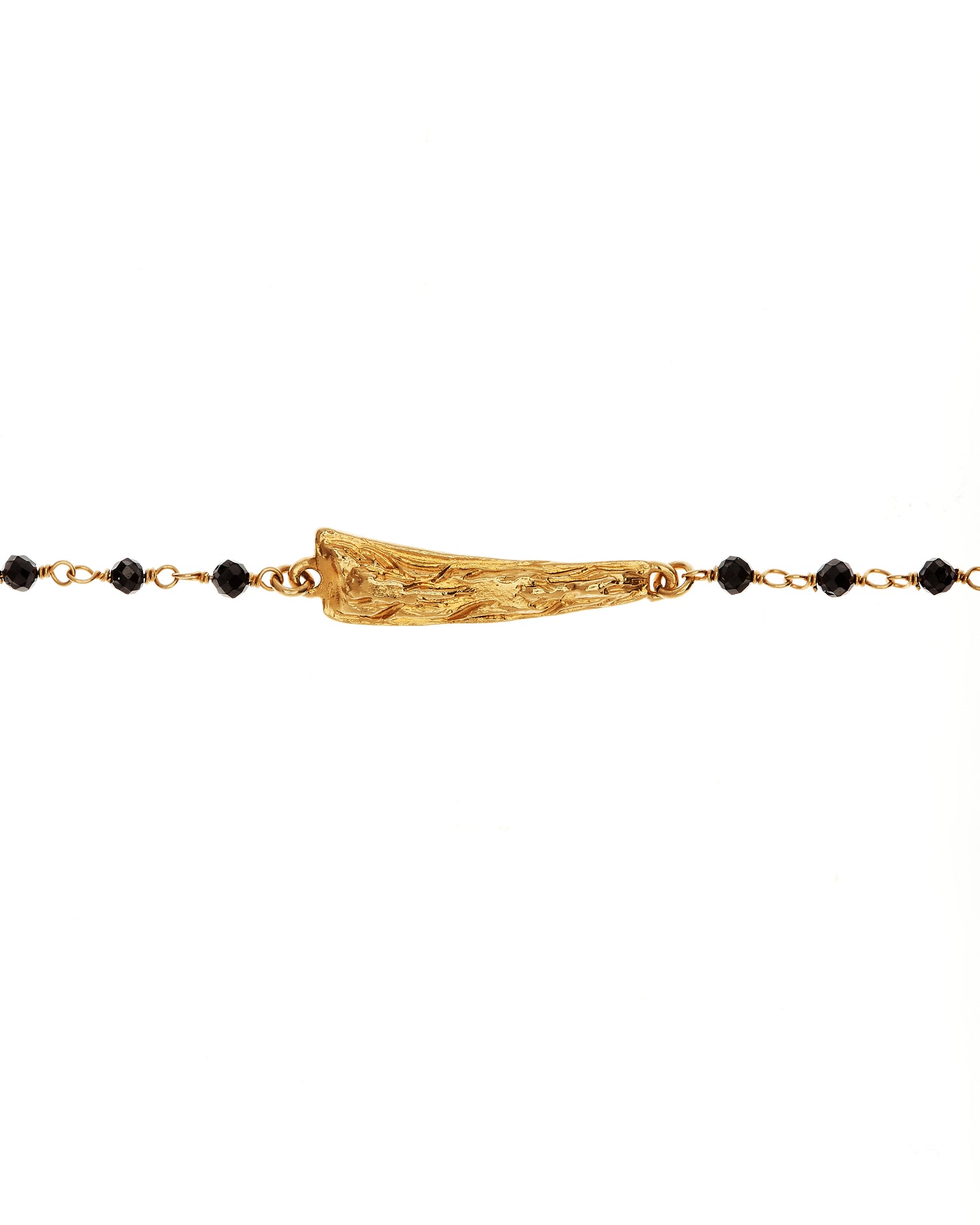 Gold vermeil handcarved pendant 