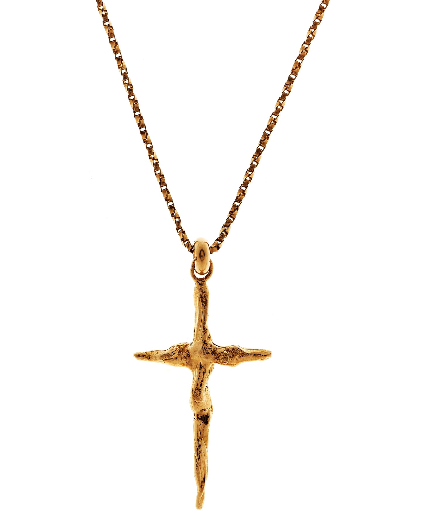 Gold textured celtic cross 